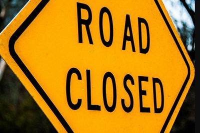 Creek Road Closure