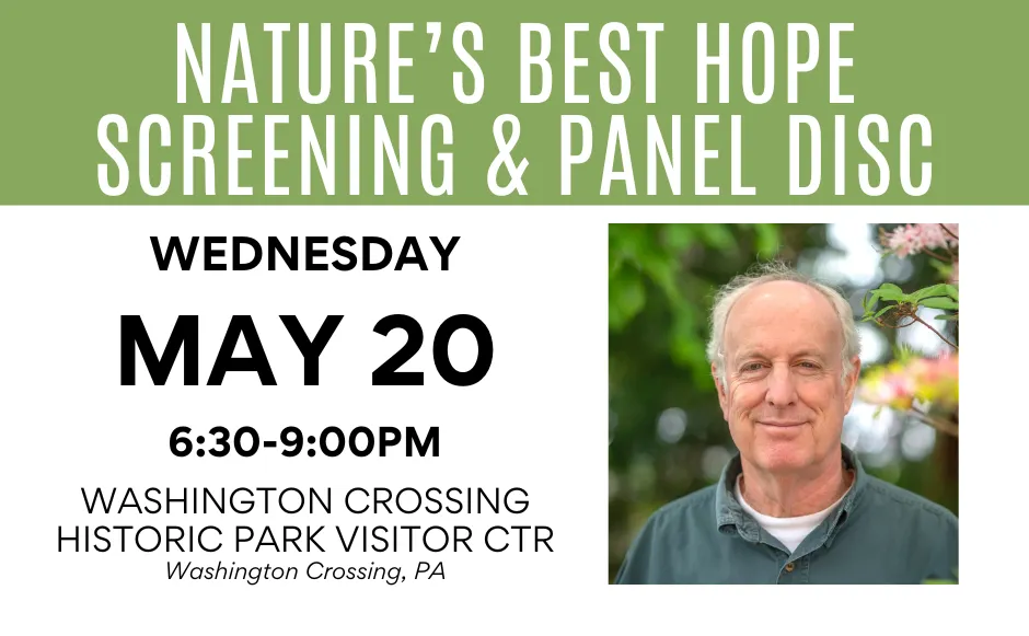 NBT's EAC is Proud to Share an Upcoming Event! Nature's Best Hope Screening & Panel Discussion